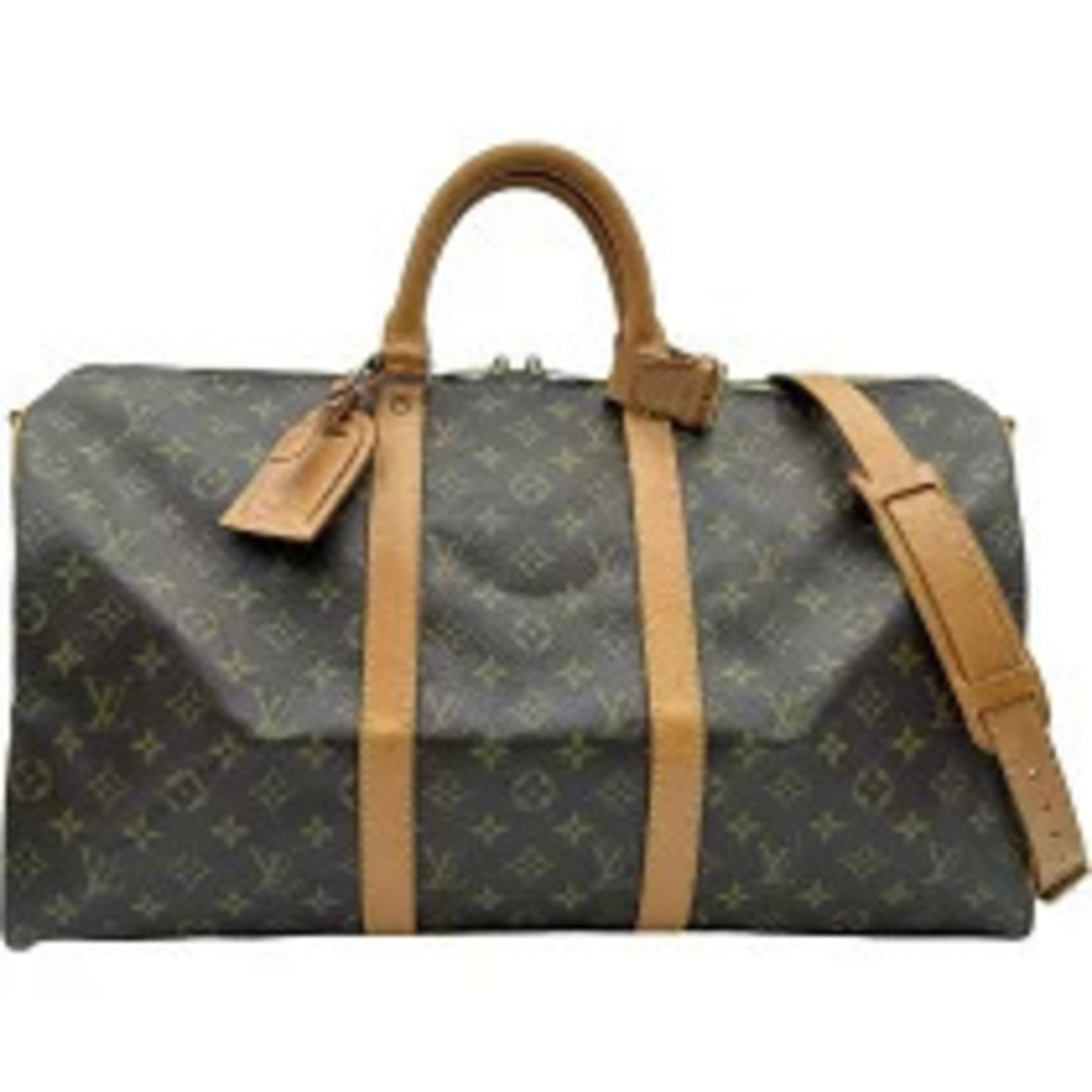 Louis Vuitton Keepall Bandouliere Monogram Boston Bag